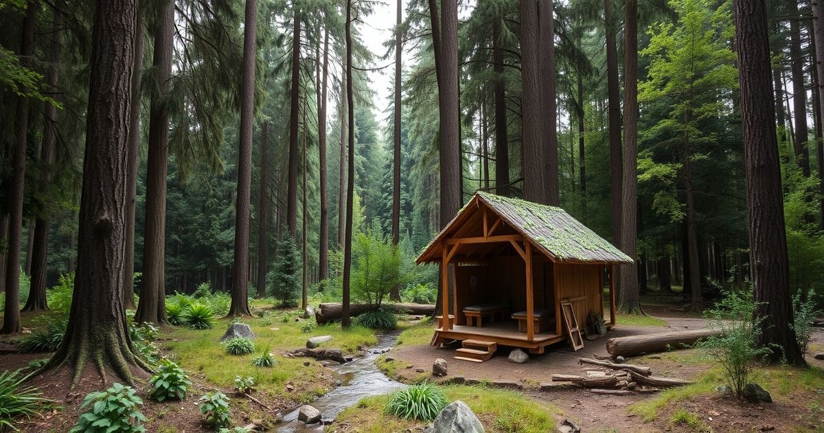 বন্য প্রকৃতিতে বাসস্থান নির্মাণ: একটি সম্পূর্ণ গাইড 🏡