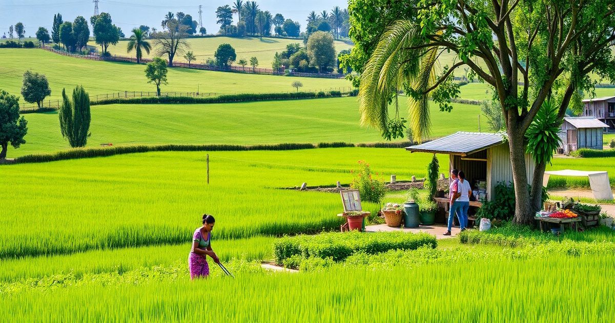 গ্রামীণ নেতৃত্ব: টেকসই কৃষির মাধ্যমে সম্প্রদায়ের পরিবর্তন