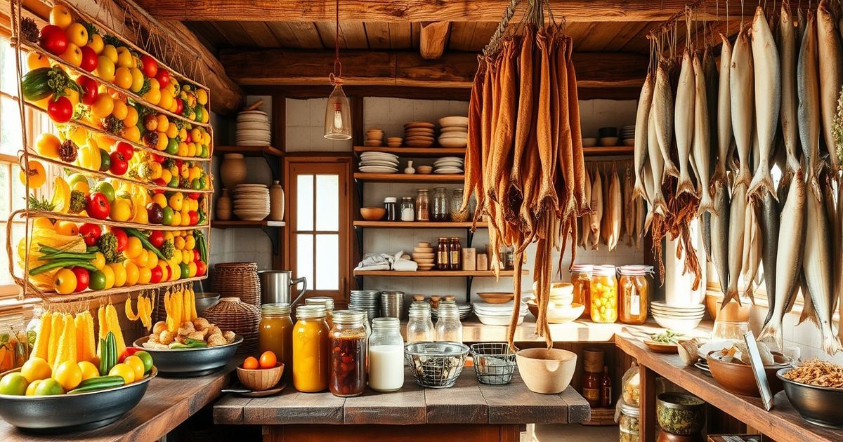 খাদ্য সংরক্ষণ: স্বাস্থ্যকর ও নিরাপদ খাবারের জন্য প্রাকৃতিক পদ্ধতি