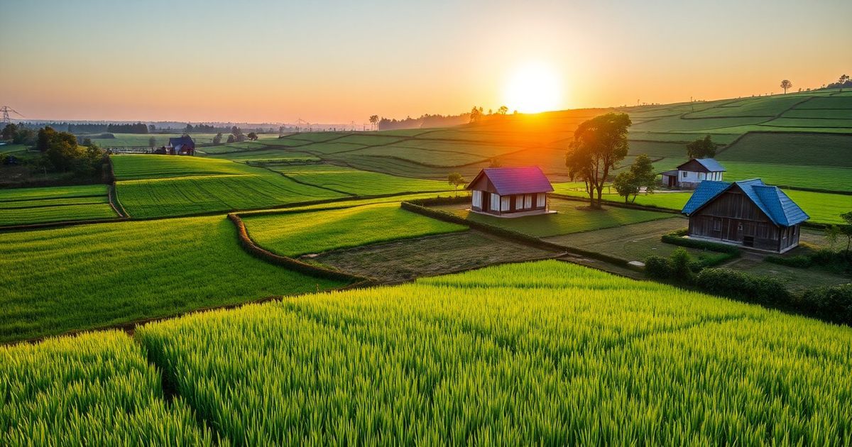 গ্রামীণ জীবনধারা: সম্প্রীতির বন্ধনে গড়া সমৃদ্ধি