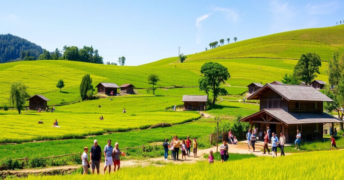 গ্রামীণ জীবনধারা: সম্প্রীতি ও সহযোগিতার এক অনন্য সংমিশ্রণ