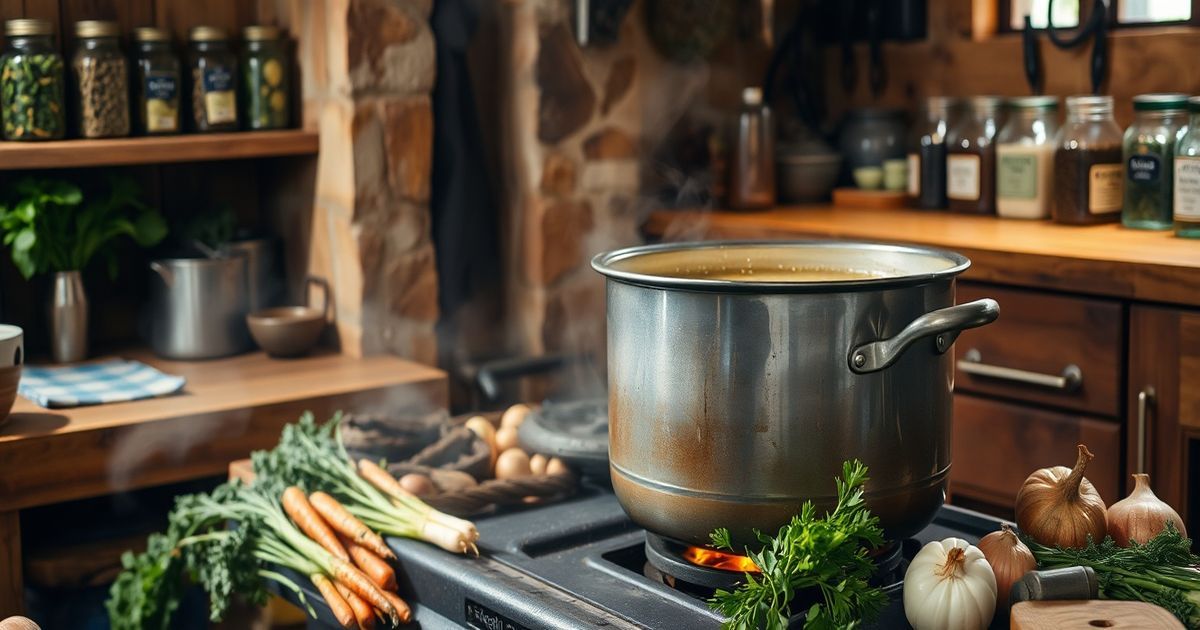 হাড়ের স্যুপ: প্রাকৃতিক জীবনযাপনের অমৃত, আপনার গুটের জন্য জাদু 🍲