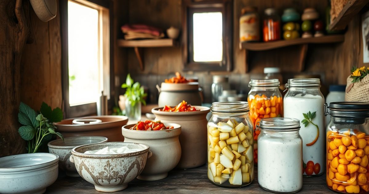 প্রাকৃতিক খাদ্য সংরক্ষণ: গাট হেলথের জন্য ফার্মেন্টেশন ও প্রোবায়োটিক্সের গুরুত্ব