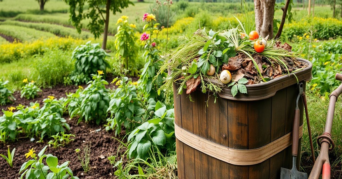মাটির উর্বরতা বৃদ্ধিতে কম্পোস্টের জাদু: একটি টেকসই কৃষির গল্প 🌱