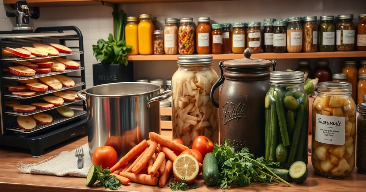 বাড়িতে নিজের খাদ্য সংরক্ষণ: একটি স্বনির্ভর জীবনের প্রথম পদক্ষেপ 🥗