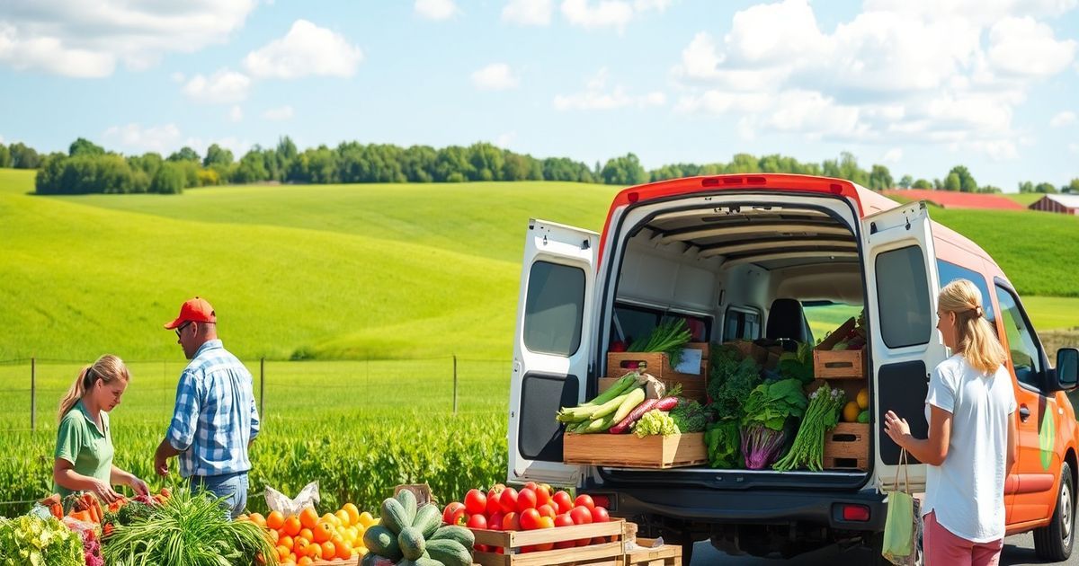 ফার্ম টু সিটি: সরাসরি উৎস থেকে আপনার টেবিলে পৌঁছে দেওয়া স্বাস্থ্যকর খাদ্য 🥗🚜