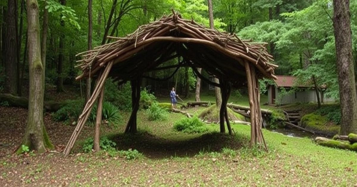 বন্য প্রাকৃতিক পরিবেশে আশ্রয় নির্মাণ: একটি বিস্তারিত গাইড