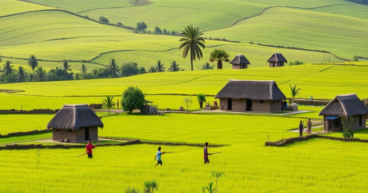 গ্রামীণ জীবনধারা: সম্প্রীতির বন্ধনে গড়া সমৃদ্ধি
