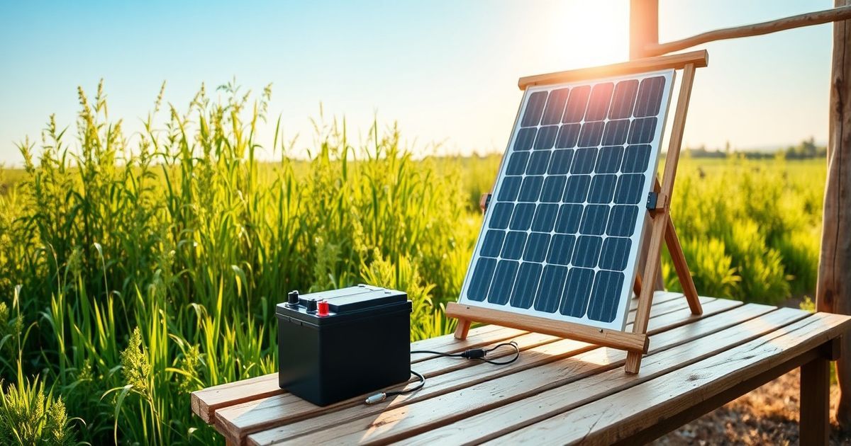 স্বয়ংসম্পূর্ণতার প্রথম ধাপ: ঘরে বানানো সোলার প্যানেল 🌞