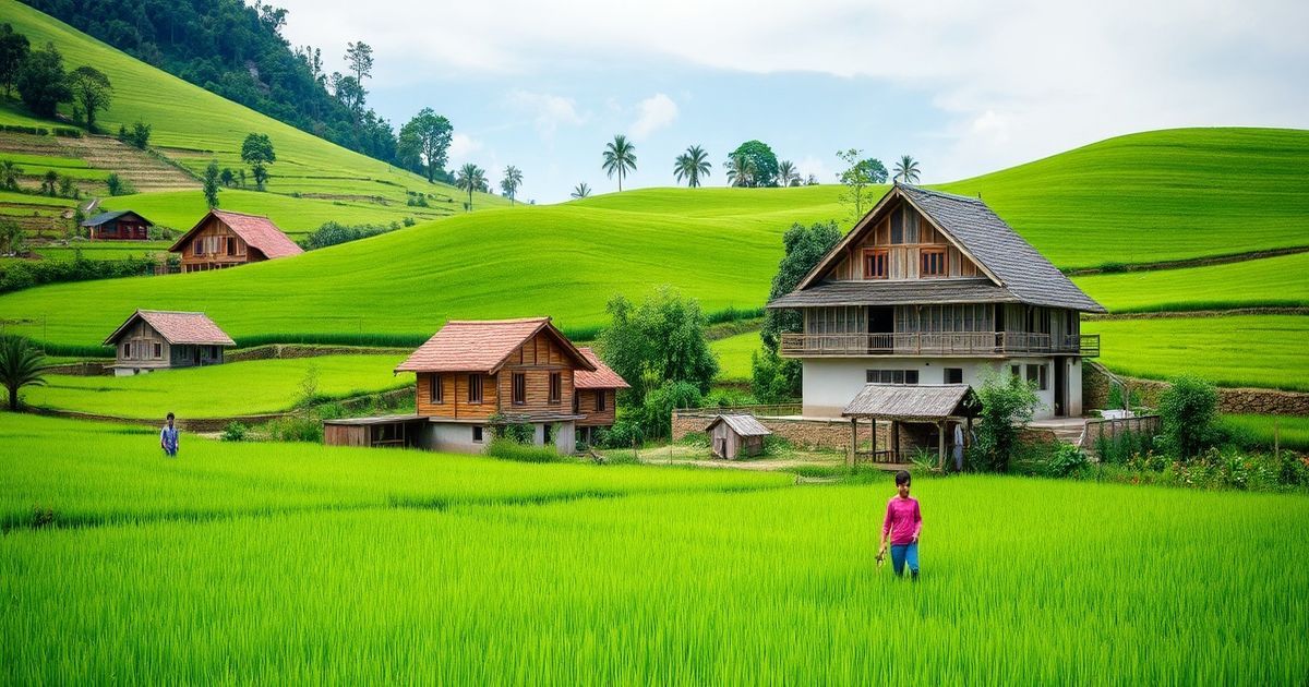গ্রামীণ জীবনধারা: সম্প্রীতির বন্ধনে বাঁধা একটি স্বপ্নিল সমাজ 🌾🏡