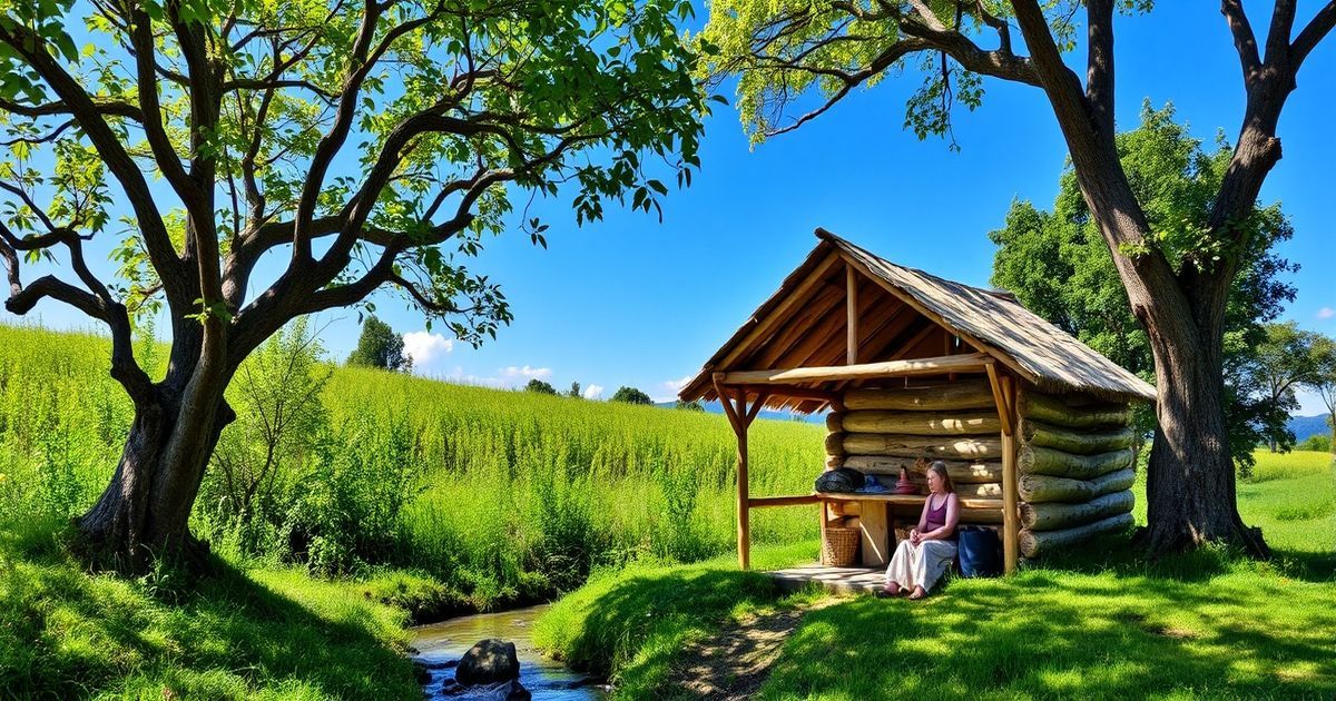 আশ্রয় নির্মাণ: প্রকৃতির সাথে বসবাসের প্রথম ধাপ 🏡