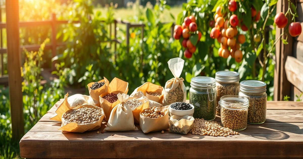 বীজ সংরক্ষণ: স্বনির্ভরতার প্রথম ধাপ 🌱