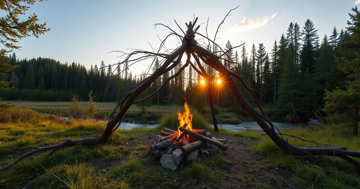 বুনো প্রকৃতিতে বেঁচে থাকার দক্ষতা: জরুরী অবস্থায় টিকে থাকার কৌশল 🏕️🔥